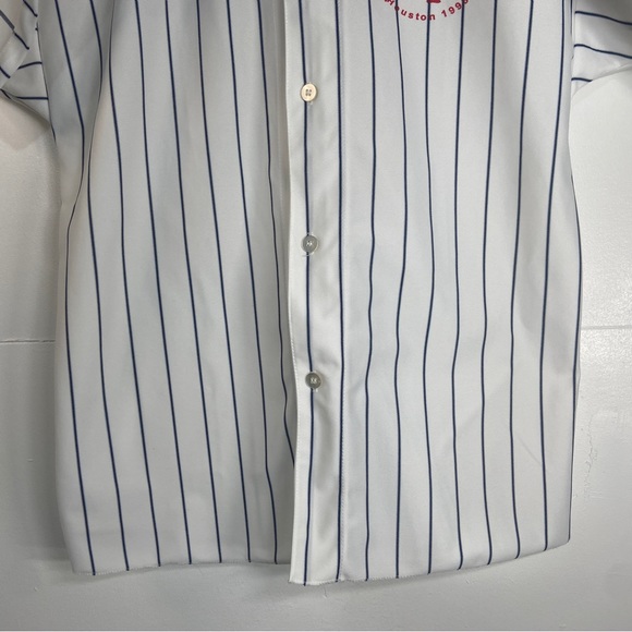 VTG Empire Baseball Shirt Mens 42/44 Black White Red Homeruns for Humanity 1998 - Picture 3 of 16